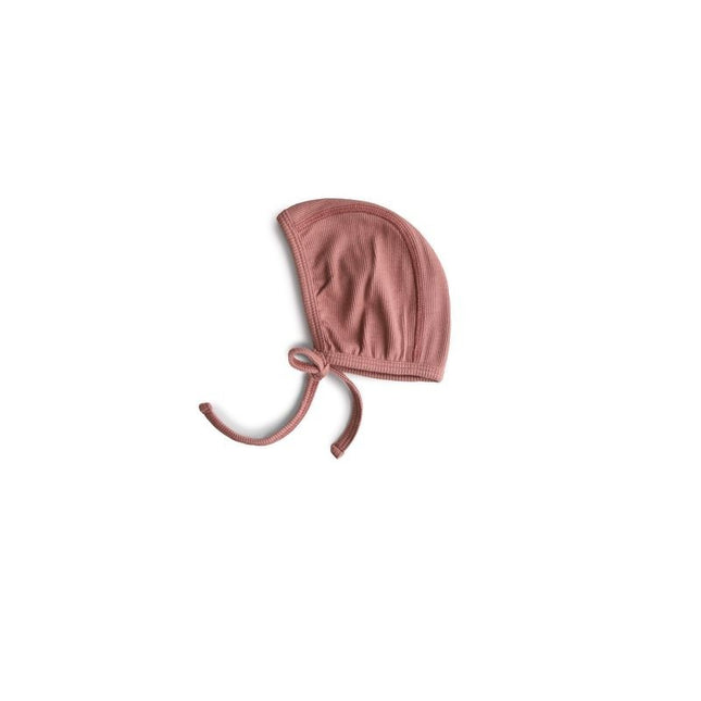 Mushie Baby Hat Bonnet Cedar