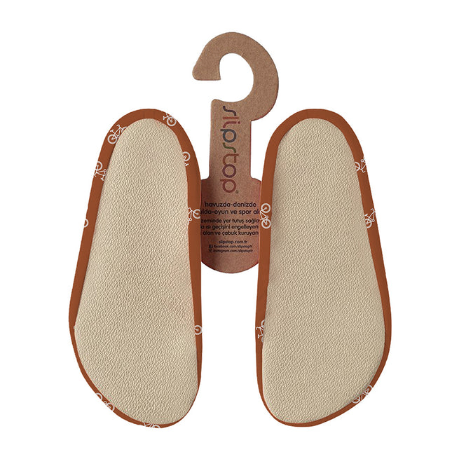 Slipstop Water Shoes Bicycle Cognac