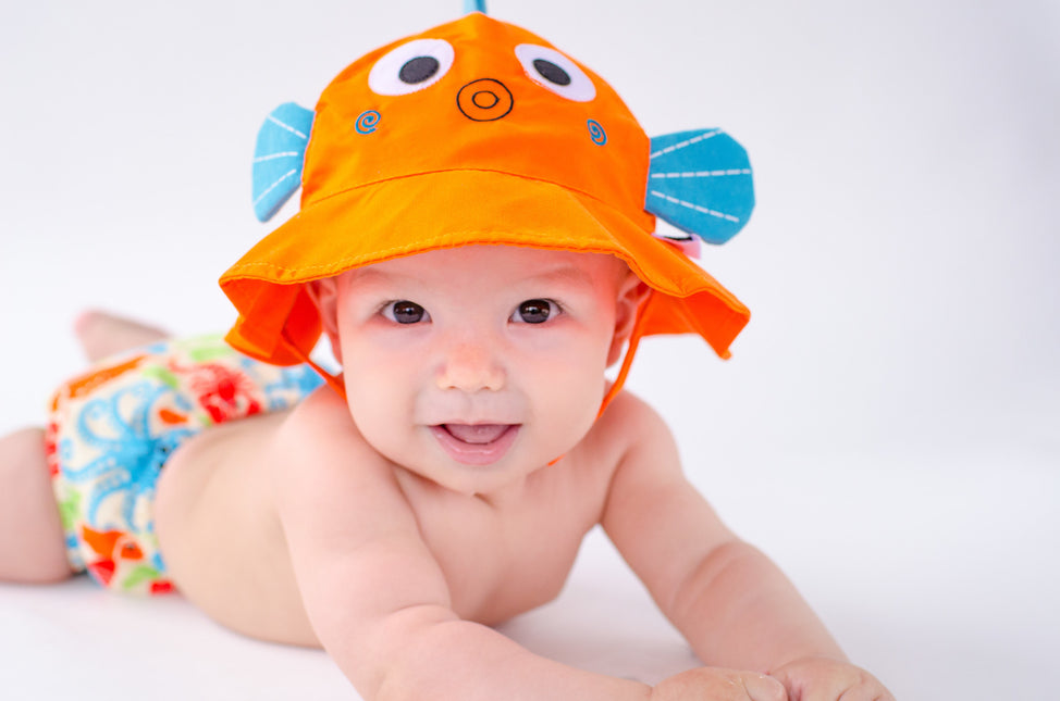 Zestaw pieluszek Zoocchini Swim Nappy Fish Set