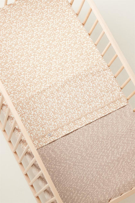 Noppies Cradle Blanket Knitted Reversible Ofxord Tan