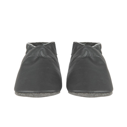 Baby Dutch Baby Shoes Plain Anthracite