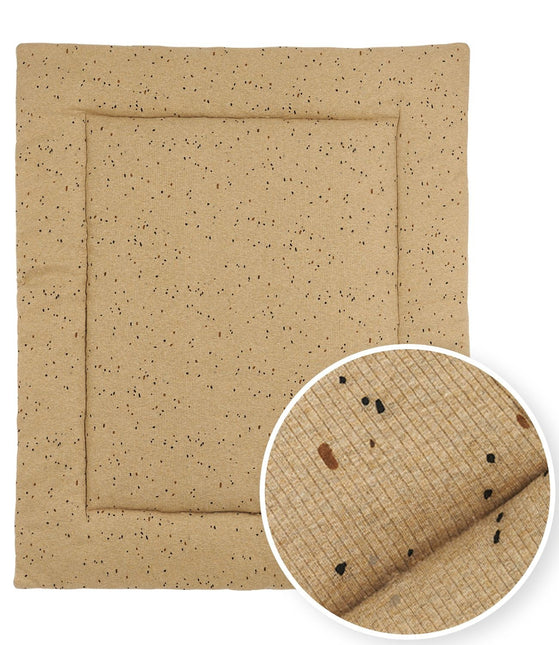 Meyco Boxcloth Rib Mini Spot Toffee Melange 80X100cm