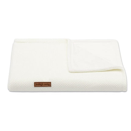 Kocyk do kołyski Baby's Only Soft Classic Wool White