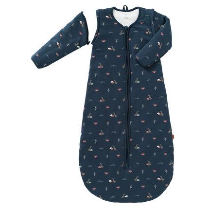 Fresk Baby Rabbit Śpiworek do spania z odpinanym rękawem Mood Indigo 60cm