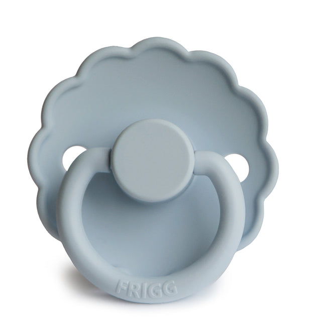 Silikonowy smoczek Frigg Rozmiar 1 Daisy Powder Blue