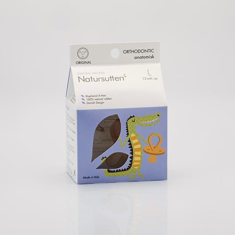 Natursutten Teat Round Anatomical L