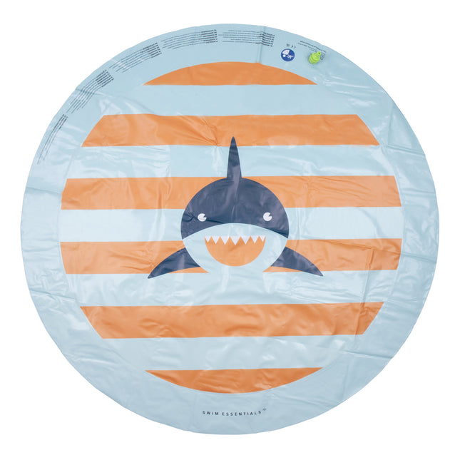 Swim Essentials Water Playmat ze zraszaczami Shark 1.5M