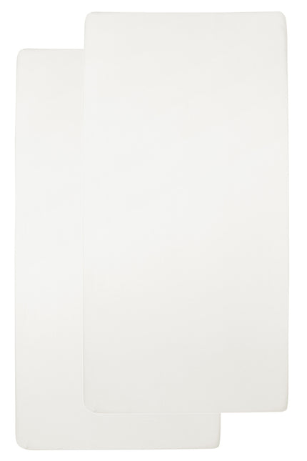 Meyco Prześcieradło Jersey Box Materac 75X95cm Offwhite