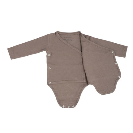 Baby's Only Romper z długim rękawem Pure Mocha