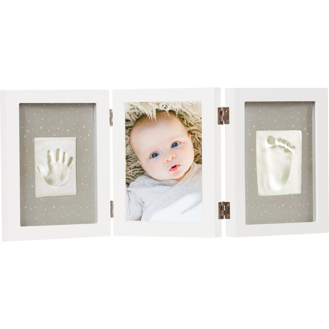 Pudełko prezentowe Dooky Baby Print Triple Frame Kit Happy Hands