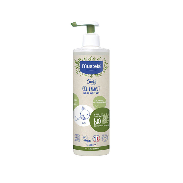 Mustela Baby Mydło organiczne bez perfum 400ml