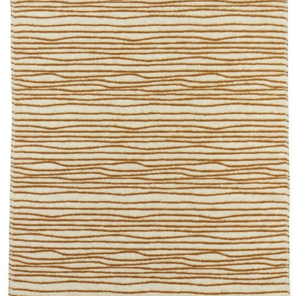 Meyco Cradle Blanket Flannel Stripe Camel