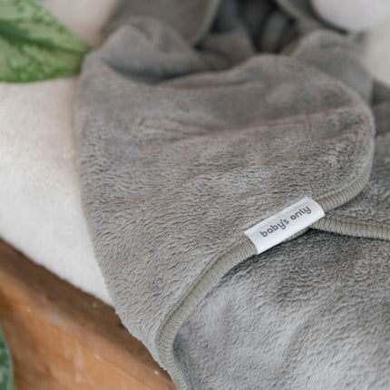 Baby's Only Wrap Blanket Baby Cozy Dusty Grey z nóżkami