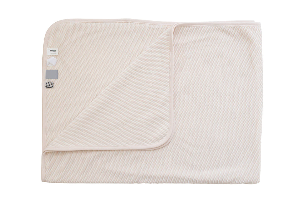 Snoozebaby Cradle Blanket T.O.G 1.0 Peach Blush 100x75cm