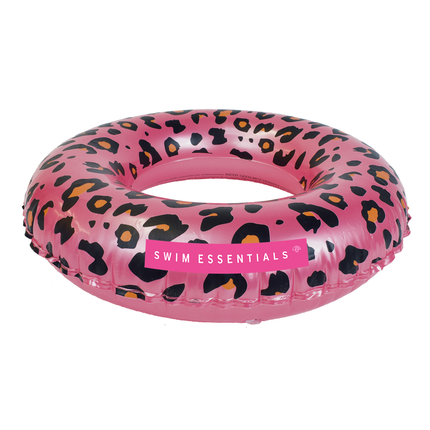 Dziecięca opaska do pływania Swim Essentials Leopard Print Pink 55Cm