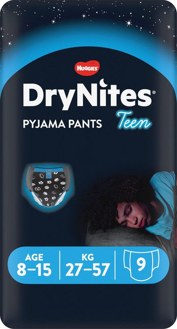 Huggies Pieluchy Drynites Teen Boys L 27-57 Kg