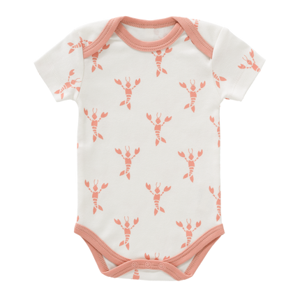 Fresk Romper z krótkim rękawem Lobster Coral Pink