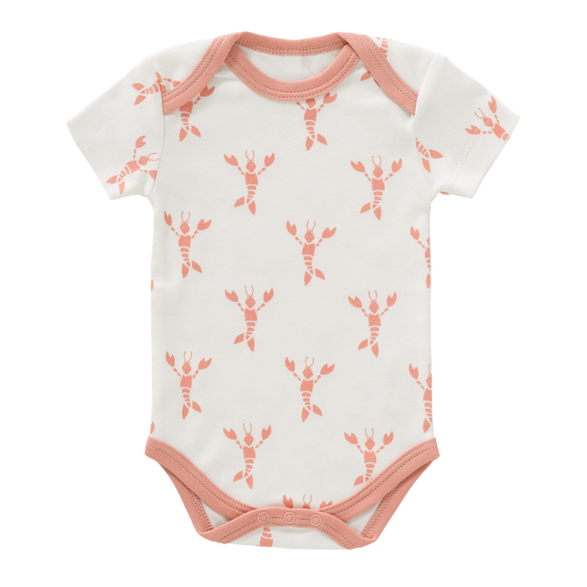 Fresk Romper z krótkim rękawem Lobster Coral Pink