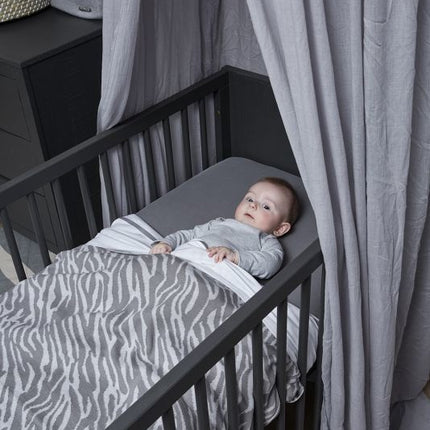 Meyco Mosquito Net Baby Uni Light Grey