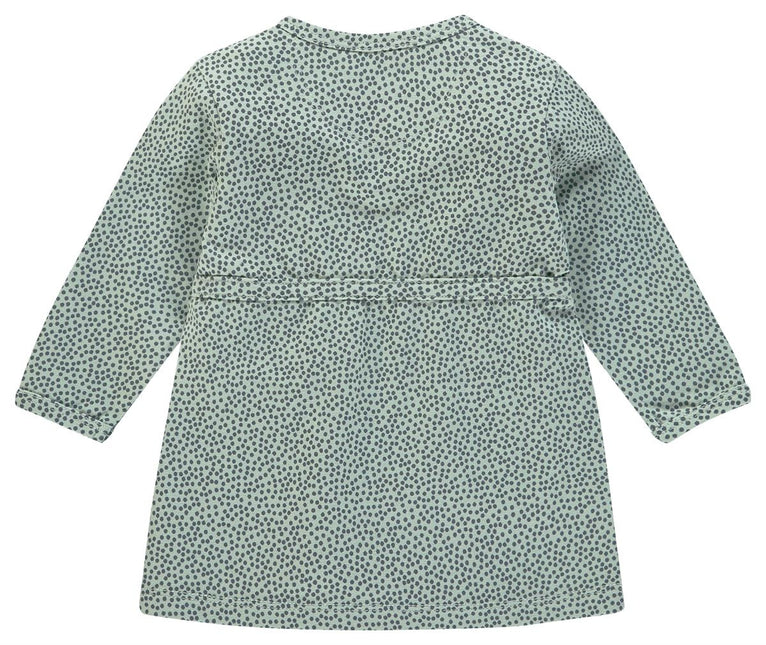 Noppies Baby Dress Mattie Grey Mint