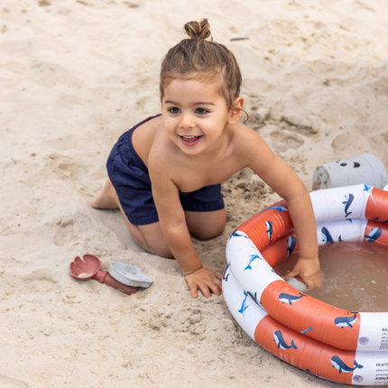 Basen dziecięcy Swim Essentials Whale Red White 60Cm