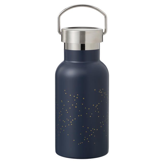 Butelka termiczna Fresk Nordic Indigo Dots 350ml