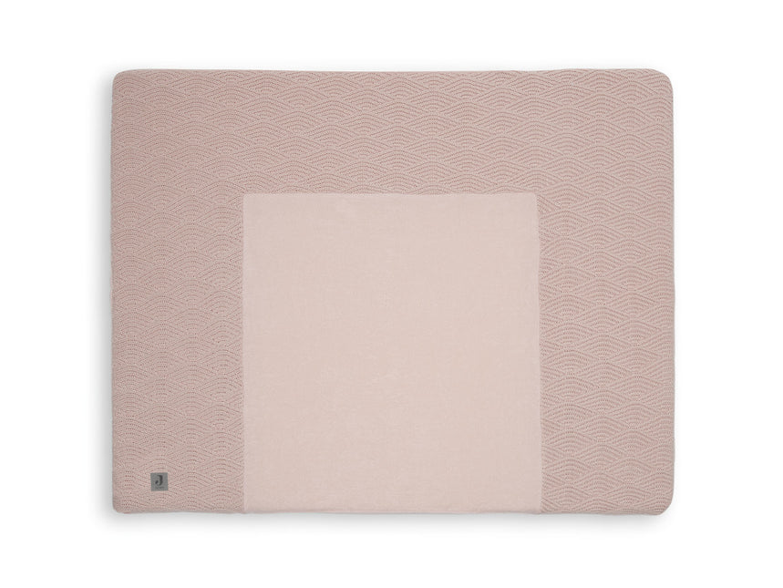 Jollein pokrowiec na przewijak River Knit Pale Pink 75x85cm