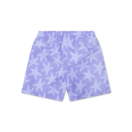 Spodenki kąpielowe Swim Essentials Child Lilac Sea Stars Shorts