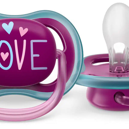 Smoczek Philips Avent +18 miesięcy Air Elephant/Love