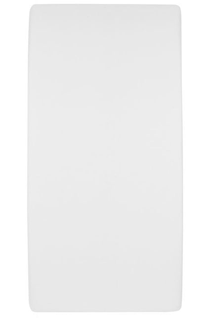 Prześcieradło Meyco Molton Stretch White 70x140/150 cm