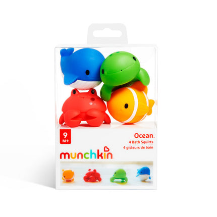 Zabawki do kąpieli Munchkin Ocean Sea Spray Animals 4szt.