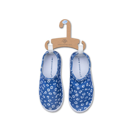 Buty antypoślizgowe do wody Swim Essentials Blue Leopard Lycra