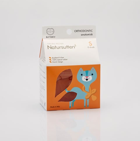 Natursutten Teat Butterfly Anatomical S