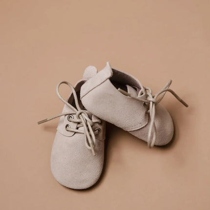 Buty dziecięce Baby Dutch Nova Ecru Suede