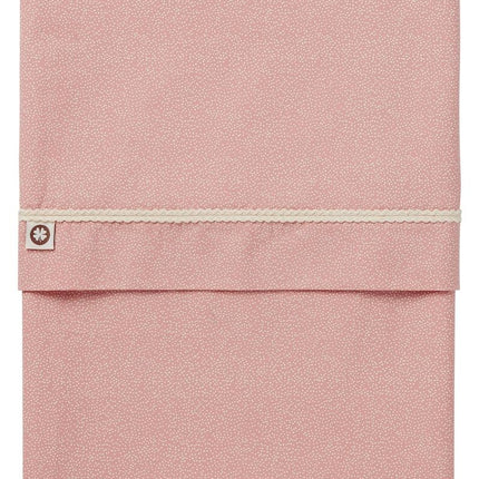 Noppies Ręcznik do kołyski Tiny Dot Poplin 2-Way Misty Rose