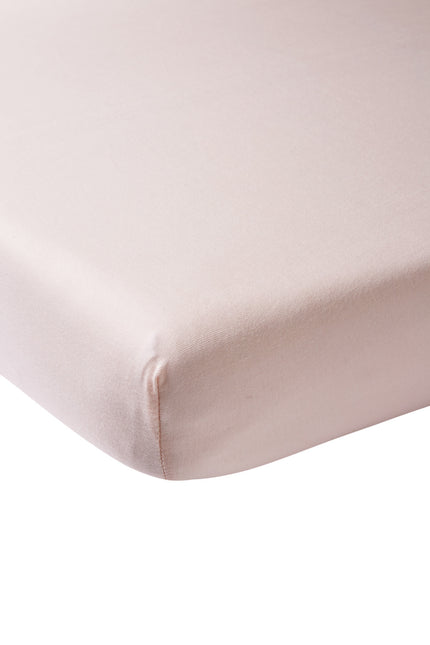 Meyco Prześcieradło Jersey Lilac Pink 60x120cm