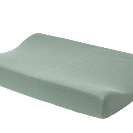 Meyco Pokrowiec na przewijak Basic Jersey Stone Green