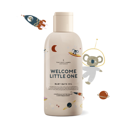 The Gift Label Olejek do kąpieli Baby Welcome Little One Boys 150 ml