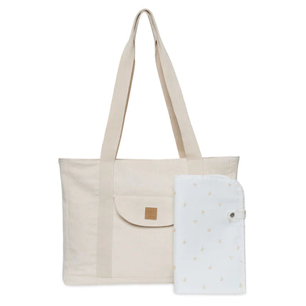 Torba na pieluchy Jollein Shopper Twill Naturalna