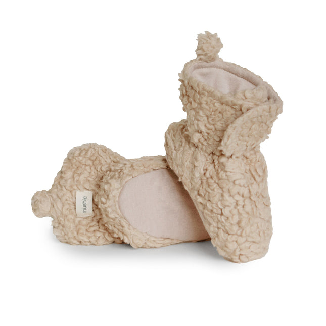 Mushie Baby Shoes Oatmeal