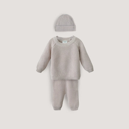 Czapka dziecięca Mushie Chunky Knit Beige