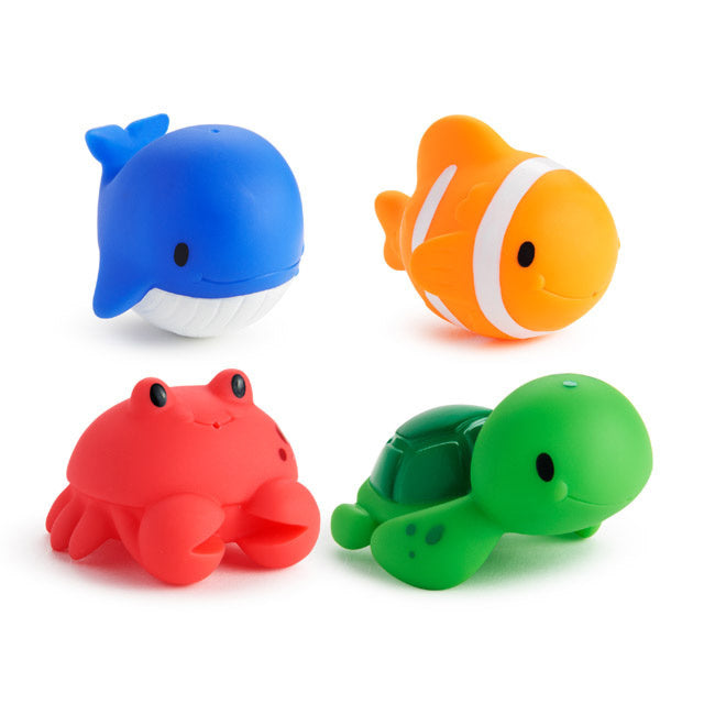 Zabawki do kąpieli Munchkin Ocean Sea Spray Animals 4szt.