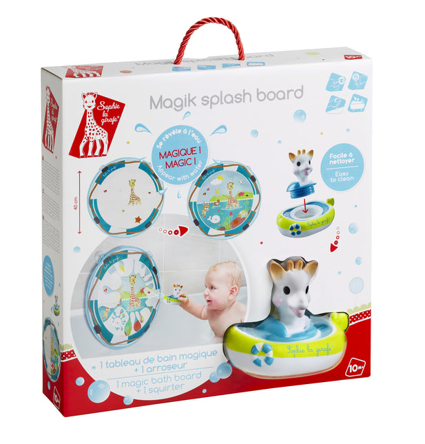 Zabawki do kąpieli Sophie the Giraffe Magik Splash Plate