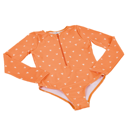 Strój kąpielowy Swim Essentials Uv Hearts Orange