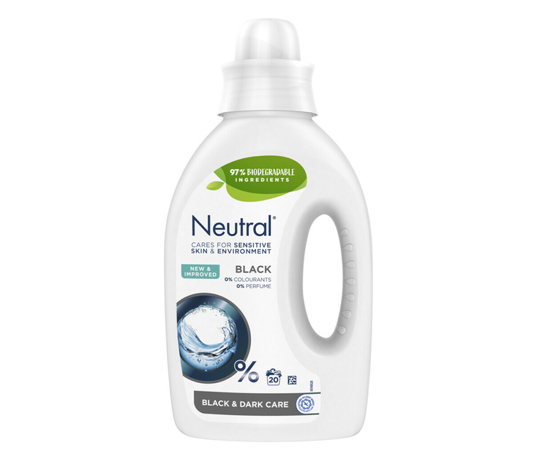 Neutralny detergent czarny