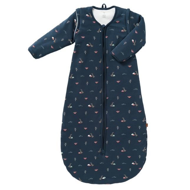 Fresk Baby Rabbit Śpiwór z odpinanym rękawem Mood Indigo 90cm