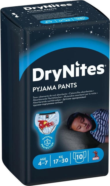 Huggies Pieluchy Drynites Boys M 17-30 Kg