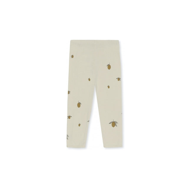 Konges Slojd Baby Legging Lemon 100% bawełna organiczna