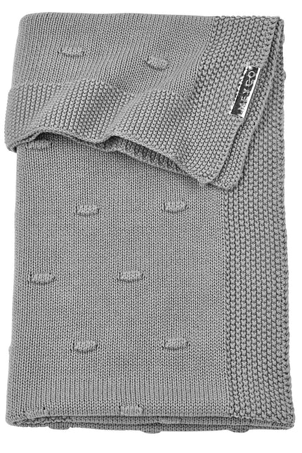 Meyco Cradle Blanket Knots Grey