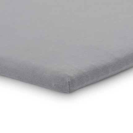 Jollein Prześcieradło Jersey Box Materac Storm Grey 75x95cm 2szt.